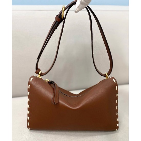 Fake Triangle Mini Handbag 8BS053 Dark Coffee Replica Replica Triangle Mini Handbag 8BS053 Dark Coffee