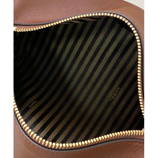 Fake Triangle Mini Handbag 8BS053 Dark Coffee Replica Replica Triangle Mini Handbag 8BS053 Dark Coffee