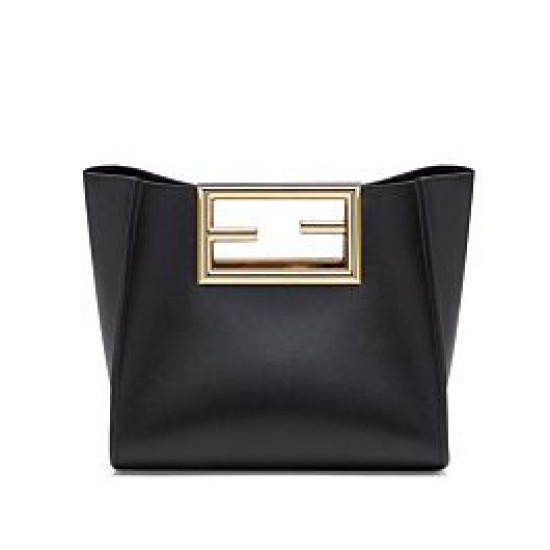 Fake Way Small Leather Bag 8BS054 Black Replica Replica Way Small Leather Bag 8BS054 Black