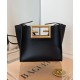 Fake Way Small Leather Bag 8BS054 Black Replica Replica Way Small Leather Bag 8BS054 Black