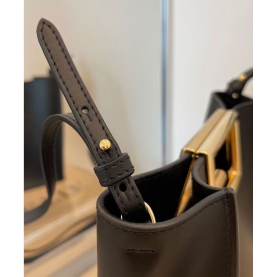 Fake Way Small Leather Bag 8BS054 Black Replica Replica Way Small Leather Bag 8BS054 Black