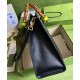 Replica Gucci Diana Medium Tote Bag 655658 Black