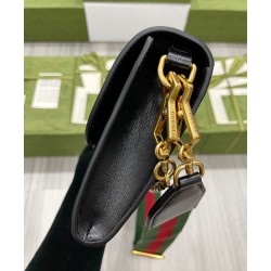 Replica Gucci Horsebit 1955 Small Bag 677286 Black Replica Gucci Horsebit 1955 Small Bag 677286 Black