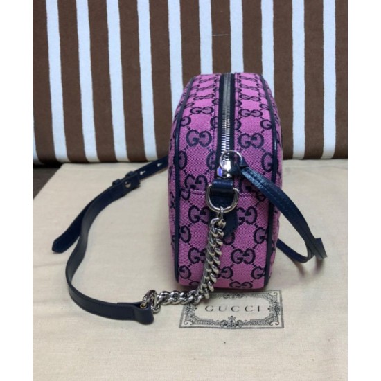 Fake Gucci GG Marmont Multicolour Small Shoulder Bag 447632 Replica Replica Gucci GG Marmont Multicolour Small Shoulder Bag 447632