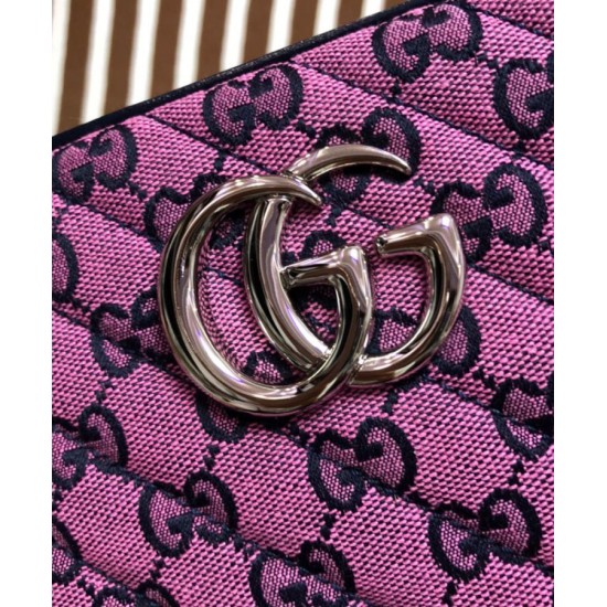 Fake Gucci GG Marmont Multicolour Small Shoulder Bag 447632 Replica Replica Gucci GG Marmont Multicolour Small Shoulder Bag 447632