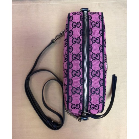 Fake Gucci GG Marmont Multicolour Small Shoulder Bag 447632 Replica Replica Gucci GG Marmont Multicolour Small Shoulder Bag 447632