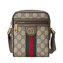 Fake Gucci Ophidia GG Shoulder Bag 598127 Dark Coffee Replica