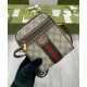 Fake Gucci Ophidia GG Shoulder Bag 598127 Dark Coffee Replica