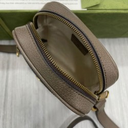 Fake Gucci Ophidia GG Shoulder Bag 598127 Dark Coffee Replica