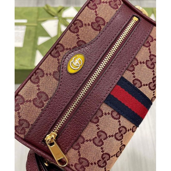Replica Gucci Ophidia mini bag with Web 517350 Mauve Replica Gucci Ophidia mini bag with Web 517350 Mauve