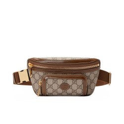 Fake Gucci Belt bag with Interlocking G 682933 Coffee Replica