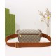 Replica Gucci Belt bag with Interlocking G 682933 Coffee Fake Gucci Belt bag with Interlocking G 682933 Coffee Replica