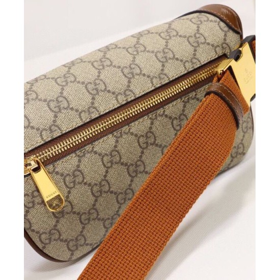 Replica Gucci Belt bag with Interlocking G 682933 Coffee Fake Gucci Belt bag with Interlocking G 682933 Coffee Replica