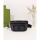 Fake Gucci Belt bag with Interlocking G 682933 Black Replica Replica Gucci Belt bag with Interlocking G 682933 Black