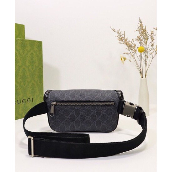 Fake Gucci Belt bag with Interlocking G 682933 Black Replica Replica Gucci Belt bag with Interlocking G 682933 Black