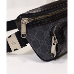 Replica Gucci Belt bag with Interlocking G 682933 Black