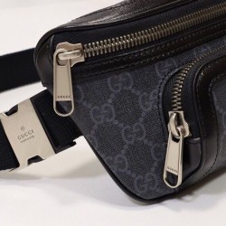 Replica Gucci Belt bag with Interlocking G 682933 Black