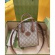 Replica Gucci Mini tote bag with Interlocking G 671623 Coffee