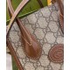 Replica Gucci Mini tote bag with Interlocking G 671623 Coffee