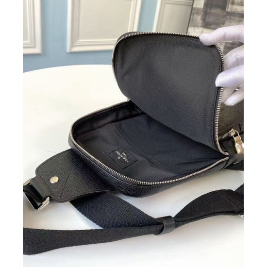 Replica Louis Vuitton Avenue Sling Bag M30443 Black