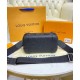Replica Louis Vuitton Horizon Clutch M20439 Black
