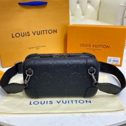 Replica Louis Vuitton Horizon Clutch M20439 Black