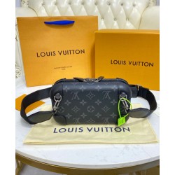 Replica Louis Vuitton Horizon Clutch M45579 Black