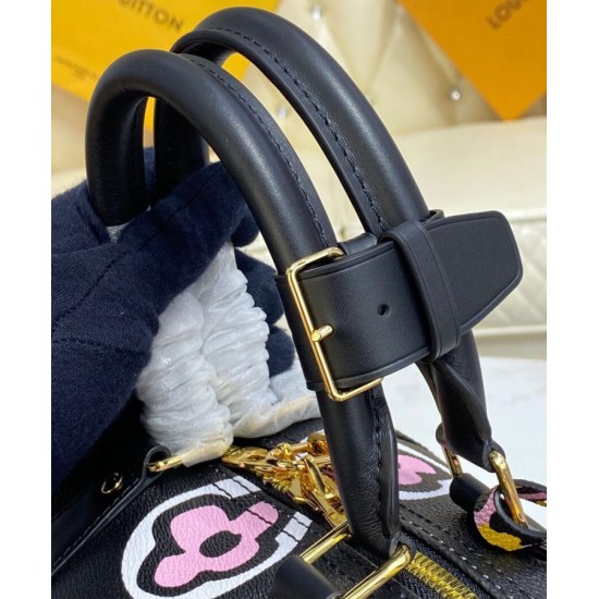 Replica Louis Vuitton Keepall Bandouliere 45 Bag M58656 Black