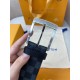 Replica Louis Vuitton Downtown 40mm Belt Damier Graphite M0374V