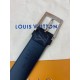 Replica Louis Vuitton Downtown 40mm Belt Monogram Eclipse M0375V