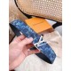 Replica Louis Vuitton LV Initiales 40MM Reversible Belt Damier Salt M0378Q