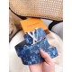 Replica Louis Vuitton LV Initiales 40MM Reversible Belt Damier Salt M0378Q