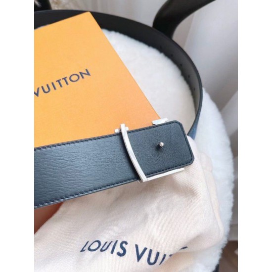 Replica Louis Vuitton LV Initiales 40MM Reversible Belt Damier Salt M0378Q