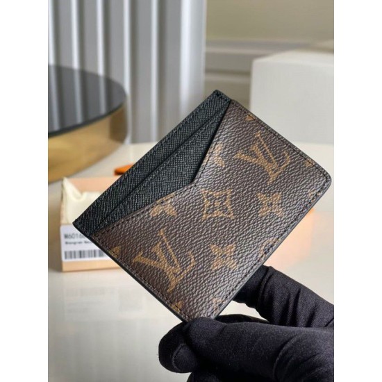 Fake Louis Vuitton Neo Card Holder Monogram Macassar M60166 Replica