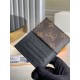 Fake Louis Vuitton Neo Card Holder Monogram Macassar M60166 Replica