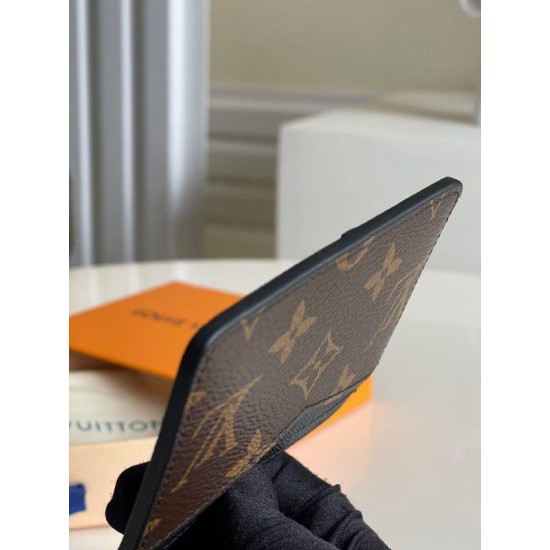 Fake Louis Vuitton Neo Card Holder Monogram Macassar M60166 Replica