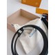 Replica Louis Vuitton Pont Neuf 35mm Belt Taurillon Leather M6065T