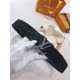 Replica Louis Vuitton LV Initiales 40MM Reversible Belt Suede M6875P