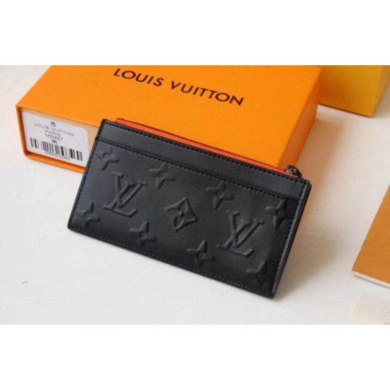 Replica Louis Vuitton Coin Card Holder Monogram Leather M80827