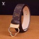Replica Louis Vuitton Flower Belt Monogram Canvas M9028U