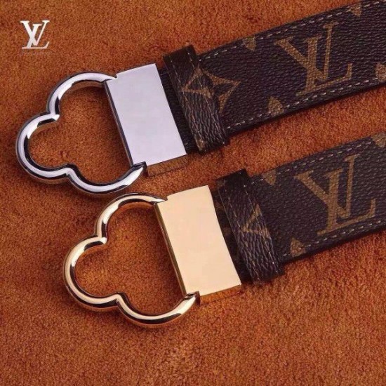 Replica Louis Vuitton Flower Belt Monogram Canvas M9028U