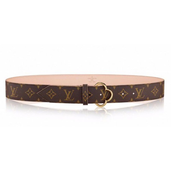 Replica Louis Vuitton Flower Belt Monogram Canvas M9028U