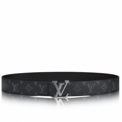 Fake Louis Vuitton LV Initiales 40MM Reversible Belt Monogram Eclipse M9043S Replica