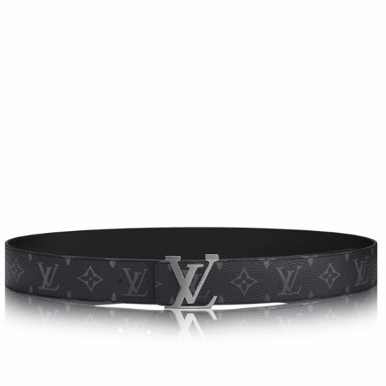 Fake Louis Vuitton LV Initiales 40MM Reversible Belt Monogram Eclipse M9043S Replica