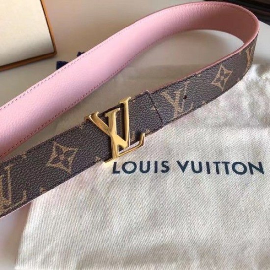Fake Louis Vuitton LV Initiales 30MM Reversible Belt Monogram M9052U Replica
