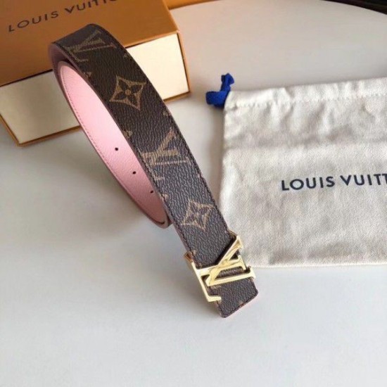 Fake Louis Vuitton LV Initiales 30MM Reversible Belt Monogram M9052U Replica