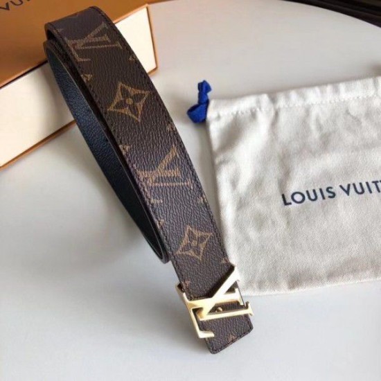Replica Louis Vuitton LV Initiales 30MM Reversible Belt Monogram M9453T