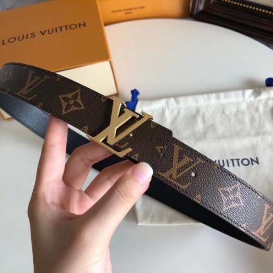 Replica Louis Vuitton LV Initiales 30MM Reversible Belt Monogram M9453T