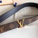 Replica Louis Vuitton LV Initiales 30MM Reversible Belt Monogram M9453T