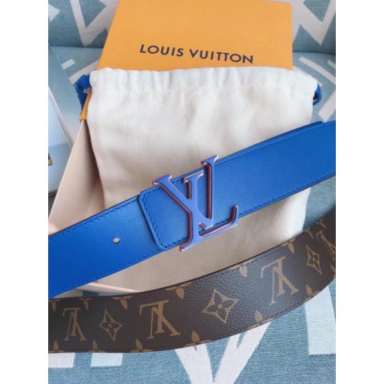 Fake Louis Vuitton LVxNBA LV 3 Steps 40MM Reversible Belt MP278V Replica
